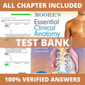 Test Bank for Moore's Essential Clinical Anatomy 7th Edition (Agur, 2023)