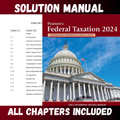 Solution Manual for Pearson's Federal Taxation 2024 Corporations 37th Edition by Franklin