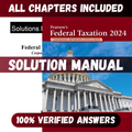 Solution Manual for Pearson's Federal Taxation 2024 Corporations 37th Edition (Franklin, 2024)