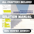 Solution Manual for Statistical Techniques in Business and Economics, 19th Edition (Lind, 2023)