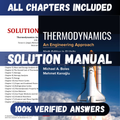 Solution Manual for Thermodynamics An Engineering Approach 10th Edition (Cengel, 2024)