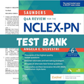 Test Bank Saunders Comprehensive Review for the NCLEX-PN Examination 6th Edition by Silvestri