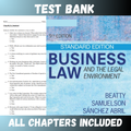 Test Bank for Business Law and the Legal Environment (MindTap Course List) 9th Edition (Jeffrey)  | All Chapters