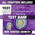 Test Bank Communication in Nursing 10th Edition (Julia, 2023)