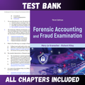 Test Bank for Forensic Accounting and Fraud Examination 3rd Edition (Mary-Jo)  | All Chapters
