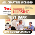 Test Bank Fundamentals of Nursing: Concepts and Competencies for Practice 9th Edition (Ruth, 2020)