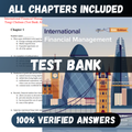 Test Bank International Financial Management 10th Edition (Cheol , 2023)
