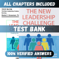 Test Bank for The New Leadership Challenge: Creating the Future of Nursing Sixth Edition (Sheila)  | All Chapters