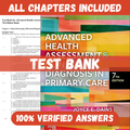 Test Bank for Advanced Health Assessment & Clinical Diagnosis in Primary Care 7th Edition by Dains