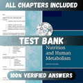 Test Bank Advanced Nutrition and Human Metabolism 8th Edition (Sareen Gropper, 2021)