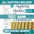 Test Bank for Applying Quality Management in Healthcare A Systems Approach 5th Edition By Patrice L. Spath