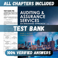 Test Bank Auditing and Assurance Services, 18th Edition (Arens, 2023)
