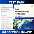 Test Bank - Basic Pharmacology for Nurses, 17th Edition by Clayton