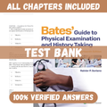 Test Bank for Bates’ Guide To Physical Examination and History Taking 14th Edition by Bickley