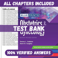 Test Bank for Blueprints Obstetrics & Gynecology, 7th Edition by Tamara Callahan
