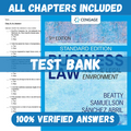 Test Bank for Business Law and the Legal Environment, 9th Standard Edition by Beatty