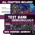Test Bank Cellular and Molecular Immunology, 10th Edition (Abbas, 2022)