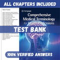Test Bank for Comprehensive Medical Terminology for Health Professions, 1st Edition by Schroeder