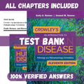 Test Bank for Crowley's An Introduction to Human Disease: Pathology and Pathophysiology Correlations, 11th Edition by Reisner