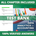 Test Bank for Data Analytics for Accounting 3rd Edition (Richardson, 2022)