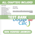 Test Bank for Dosage Calc 360°, 3rd Edition by Martinez de Castillo