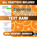 Test Bank Experience Psychology 5th Edition (King, 2022)