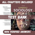 Test Bank for Experience Sociology, 5th Edition by David Croteau