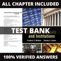 Test Bank for Financial Markets and Institutions 9th Edition (Mishkin, 2017)