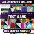 Test Bank - Foundations for Population Health in Community/Public Health Nursing 6th Edition by Stanhope