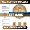 Test Bank Fundamentals of Biochemistry Life at the Molecular Level 5th Edition (Voet, 2016)