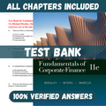 Test Bank for Fundamentals of Corporate Finance 11th Edition By Richard Brealey