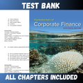 Test Bank - Fundamentals of Corporate Finance 13th Edition by Ross