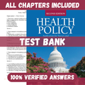 Test Bank for Health Policy Application for Nurses and Other Healthcare Professionals 2nd Edition By Porche