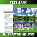 Test Bank - Health Promotion Throughout the Life Span, 9th Edition by Edelman