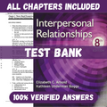 Test Bank for Interpersonal Relationships: Professional Communication Skills for Nurses, 8th Edition by Elizabeth