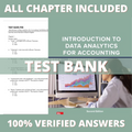 Test Bank for Introduction to Data Analytics for Accounting 2nd Edition (Richardson, 2024)