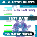 Test Bank Introductory Mental Health Nursing 5th Edition ( Kincheloe, 2023)
