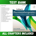 Test Bank - Lehnes Pharmacotherapeutics for Advanced Practice Nurses and Physician Assistants, 2nd Edition by Rosenthal