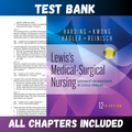 Test Bank - Lewis's Medical-Surgical Nursing 12th Edition by Harding