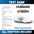 Test Bank - Macroeconomics 8th Edition by Hubbard
