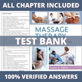 Test Bank for Massage Therapy-Principles and Practice, 7th Edition (Salvo, 2023)