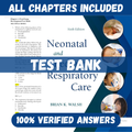 Test Bank for Neonatal and Pediatric Respiratory Care 6th Edition by Brian K. Walsh