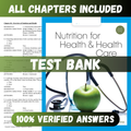 Test Bank - Nutrition For Health and Healthcare, 8th Edition by DeBruyne