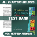 Test Bank for Nutrition and Diet Therapy for Nurses, 2nd Edition by Tucker