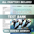 Test Bank Organizational Behavior, Global 19th Edition (Robbins, 2022)