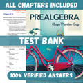 Test Bank for Prealgebra, 9th edition by Elayn Martin-Gay