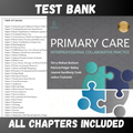 Test Bank - Primary Care, Interprofessional Collaborative Practice, 6th Edition by Buttaro