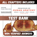 Test Bank Principles of Human Anatomy, Tortora, 15th Edition (Tortora, 2020)