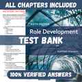 Test Bank for Role Development in Professional Nursing Practice 6th Edition by Masters