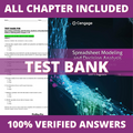 Test Bank for Spreadsheet Modeling And Decision Analysis A Practical Introduction To Business Analytics 9th Edition (Ragsdale, 2021)